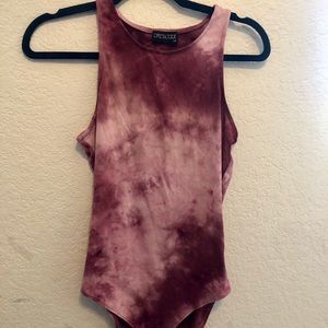 Super cute tie dye body suit! Only worn once.